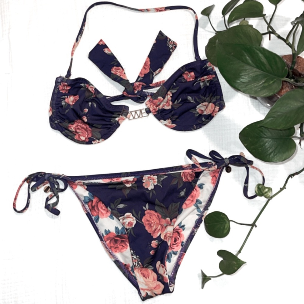Wildfox Swim Floral bikini